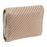 Joan & David Diagonal Quilted Hanging Toiletry Case