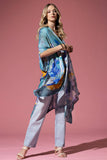 Kew Gardens Watercolor Floral Kimono