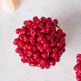 Throw the Confetti Stud Earrings Red