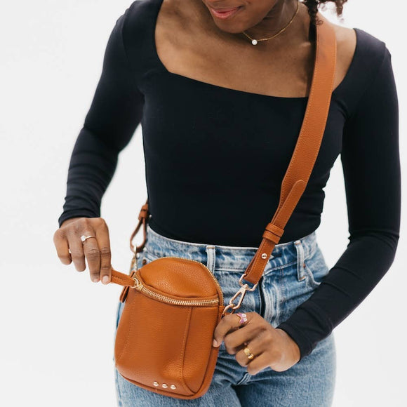 Valerie Vegan Leather Strap Brown