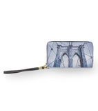 Rebecca & Rifka Brooklyn Bridge Print Wristlet Wallet