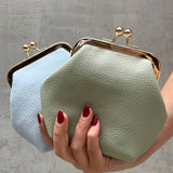 Cleo Coin Pouch Crossbody Clutch Baby Blue