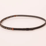 Teton Brown Leather Hat Band
