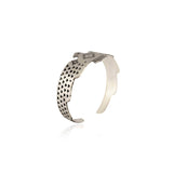 Thunderbird Sky Etched Brass Cuff Bracelet