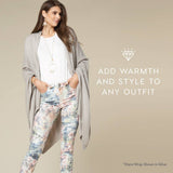 Kiara Light Weight Wrap Silver