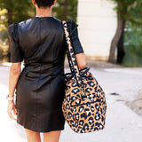 Spotlight Leopard Travel Bag – Large Weekender | Viv&Lou