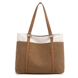 Lilly Canvas Tote Tan