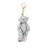 Sequin Jointed Teddy Bear Bag Charm