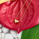 Love Bean Heart Necklace – Gold