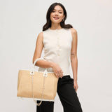 Jaxon Tote – Natural White