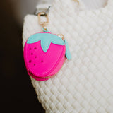 Strawberry Coin Purse & Bag Charm Keychain