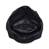 Sky's The Limit Medium Woven Neoprene Tote Black