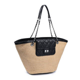 Landon Tote – Natural Black