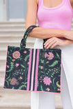 Shiraleah Karla Floral Canvas Tote — Multi