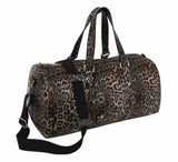 Animal Printed Leopard Weekender Travel Duffel Bag