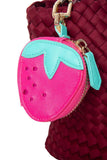 Strawberry Coin Purse & Bag Charm Keychain
