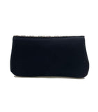 Hematite Flared Beaded Clutch