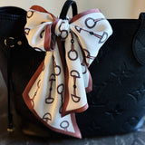 Equestrian Chain Link Border Scarf