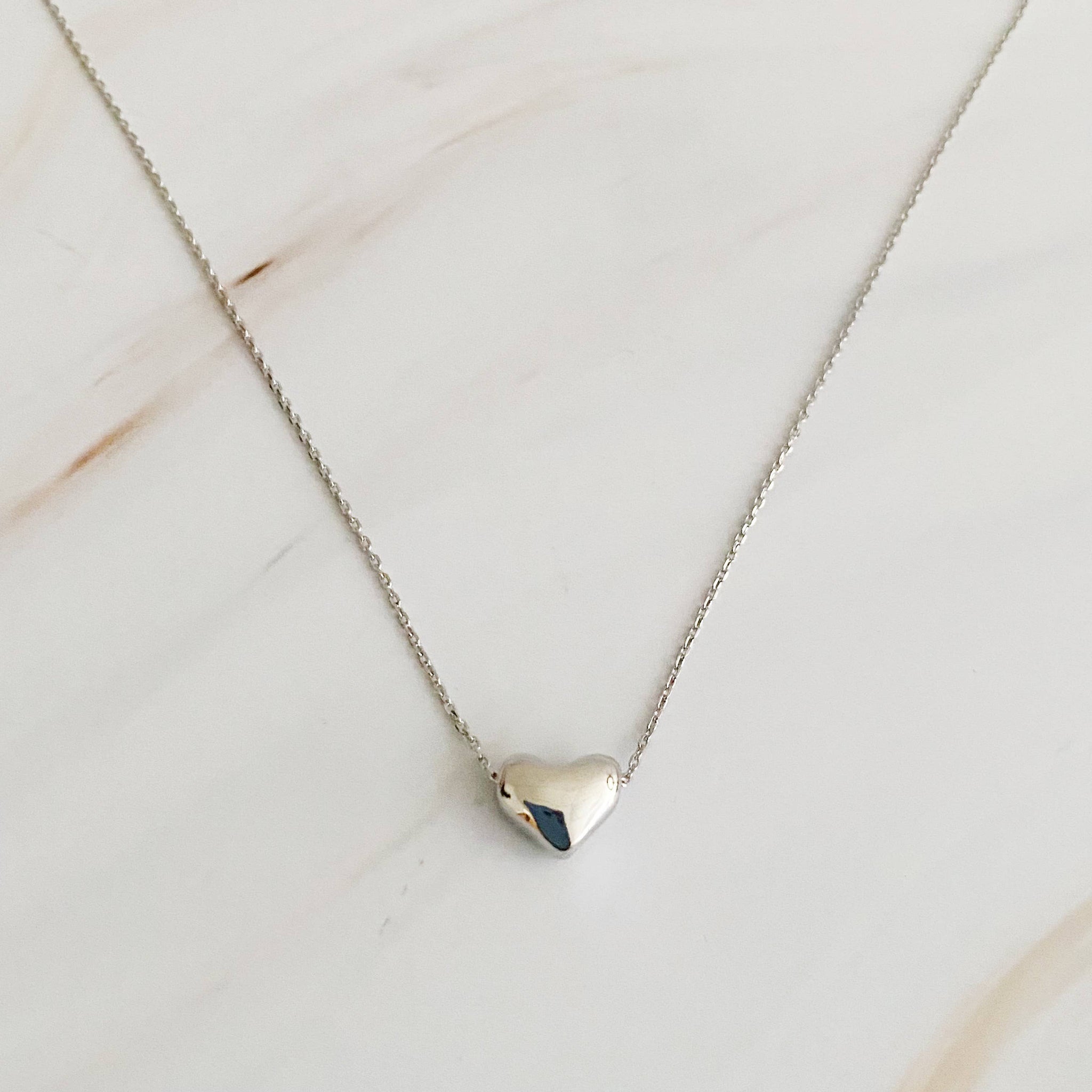 Love Bean Heart Necklace – Gold