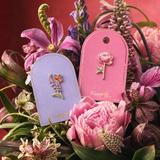 Lavender & Butterfly Enamel Pin