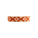 Kiamonni Southwest Beaded Bracelet with Gold Cord Tie