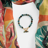 Jungle Scarf + Bracelet Gift Set