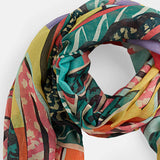 Jungle Scarf + Bracelet Gift Set