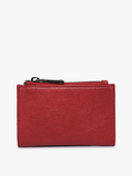 Zara RFID Zip-Top Wallet Berry