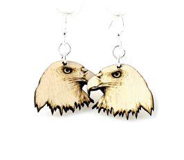 Eagle Earrings Wooden