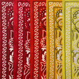 Maroon Western Southwestern Cotton Bandana Scarf