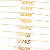 Texas Collegiate Nameplate Necklaces GIGEM Aggies