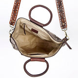 American Darling Hand-Tooled Full Grain Leather Western Tote Bag