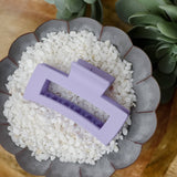 Rachel Matte Hair Clips Lilac Purple