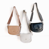 Serenity Saddle Crossbody Guitar Strap Bag Black