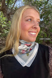 Rebellious Rose Wild Rag (Small) | Floral Western Neck Scarf