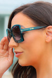Megan Oversized Gradient Sunglasses