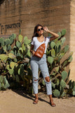 The Zoey Sling with Woven Crossbody Strap