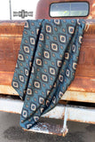 Small Huxley Western Southwestern Wild Rag Scarf Accent