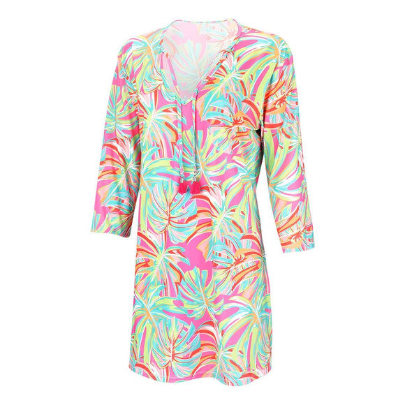 Lets Get Tropical Tunic Cover Up