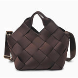 Resilience Woven Neoprene Tote – Chocolate Brown