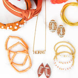 Texas Collegiate Nameplate Necklaces GIGEM Aggies