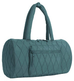 Max Studio Quilted Duffle Bag - 20" Travel Weekender with Add-A-Bag Spruce