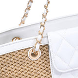 Landon Tote – Natural White
