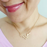 Star Lineage Layering Necklace – Gold