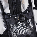 Clear Stadium Backpack with Black Trim
