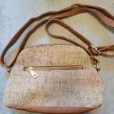 Swirl Print Dome Cork Crossbody Bag – Eco-Friendly | Kaleidoscope Accessories