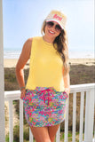 Falling for Florals Skort – Multi