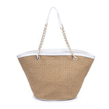 Landon Tote – Natural White