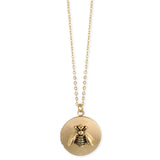 All the Buzz Gold Bee Locket Necklace