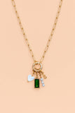Charm Keeper Necklace – 18K Gold Plated, Waterproof & Adjustable